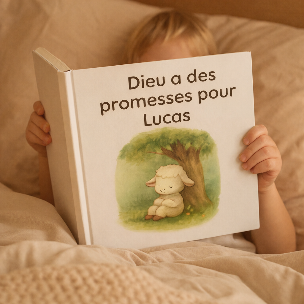 Livre chrétien personnalisé - couverture rigide