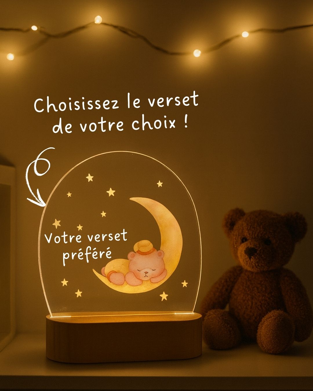 Veilleuse petit ourson
