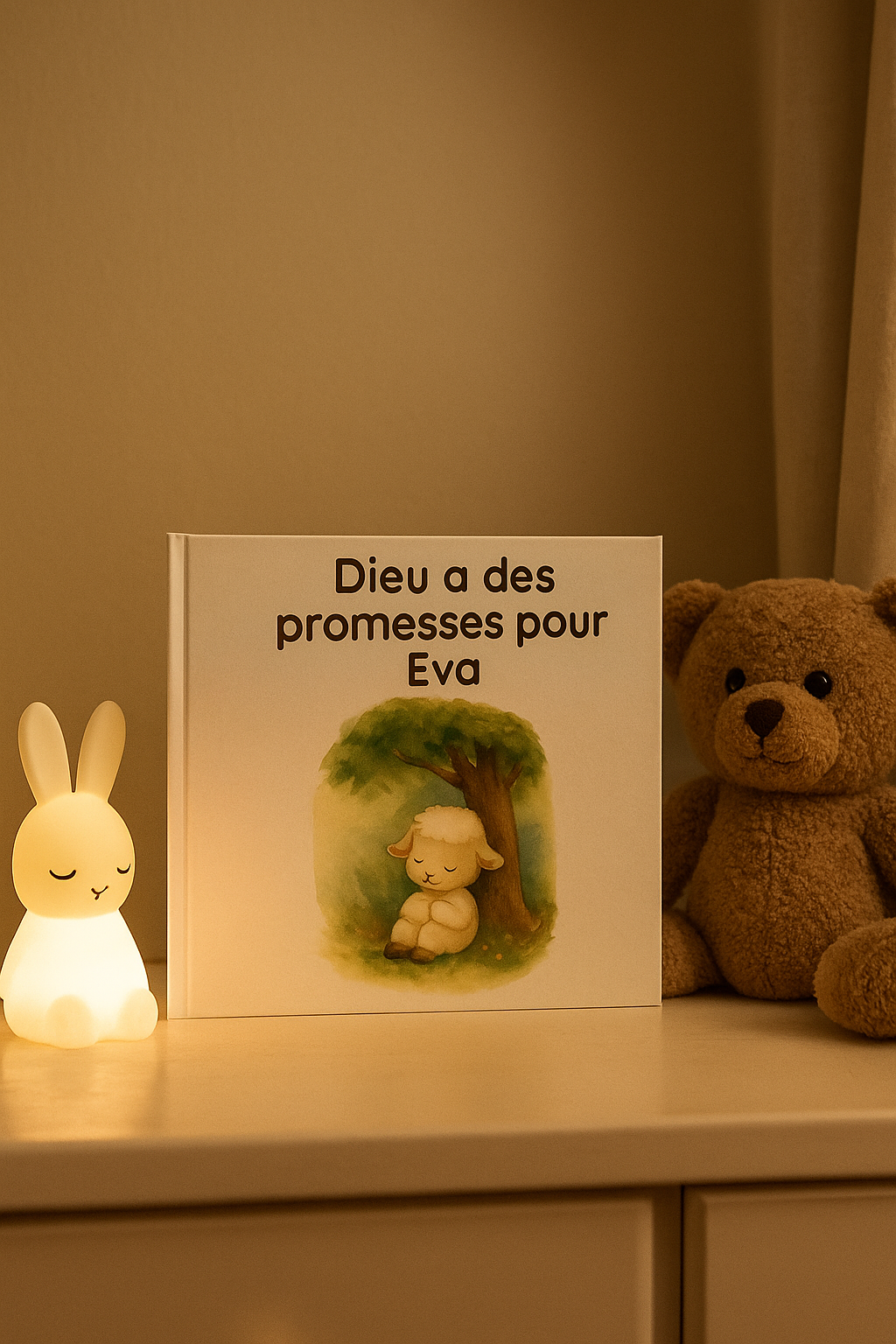 Livre chrétien personnalisé