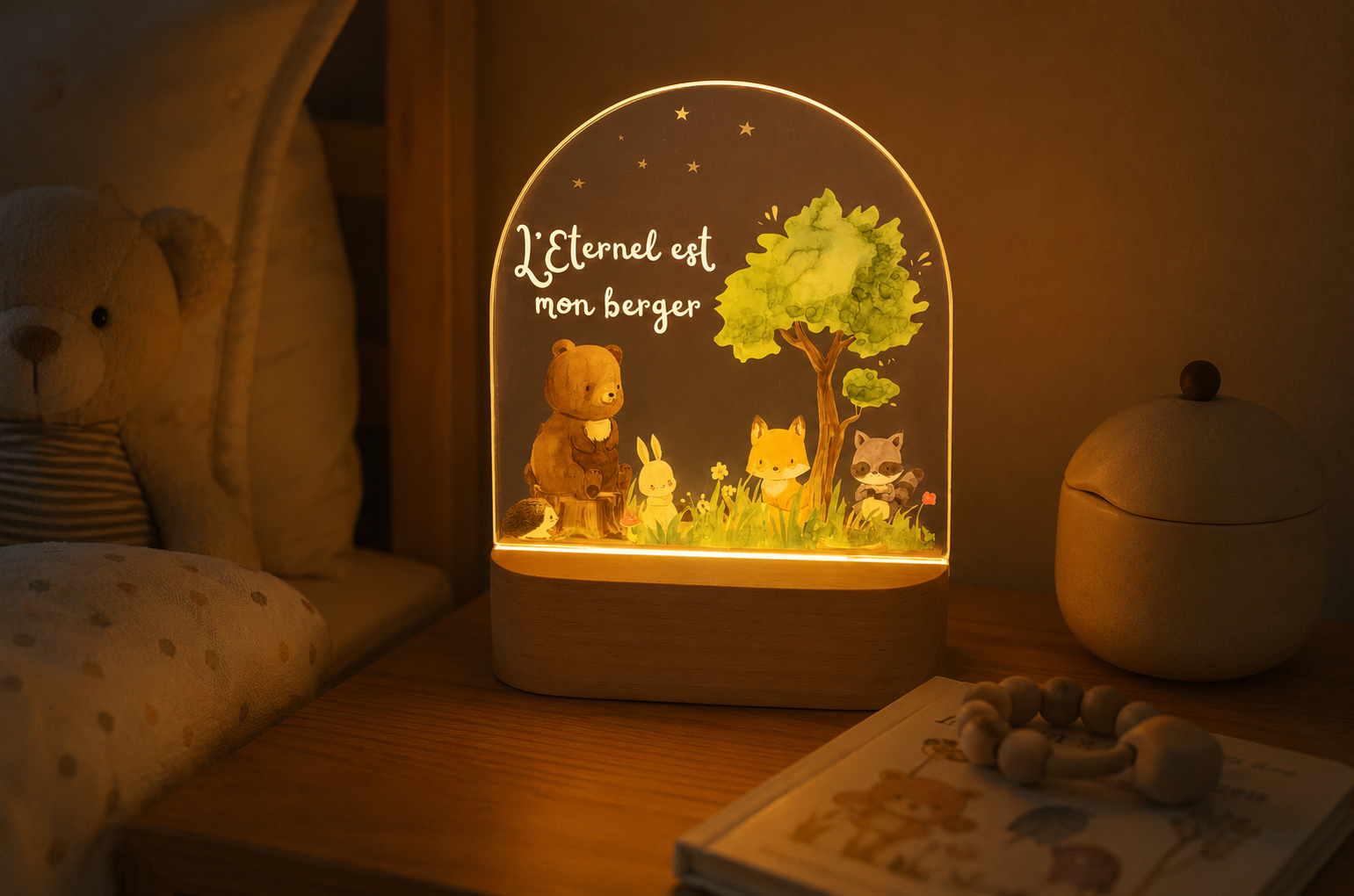 Veilleuse best-seller l'Eternel est mon berger